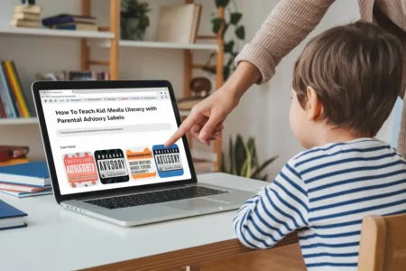 How to Teach Kids Media Literacy with Parental Advisory Labels