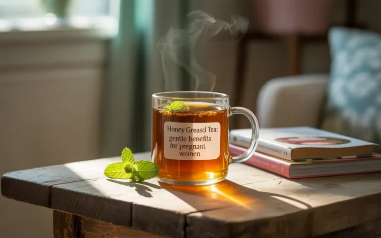Honey Greasing Tea: Gentle Benefits for Pregnant Women