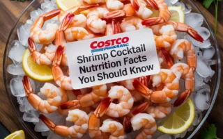 Costco Shrimp Cocktail Nutrition Facts You Should Know